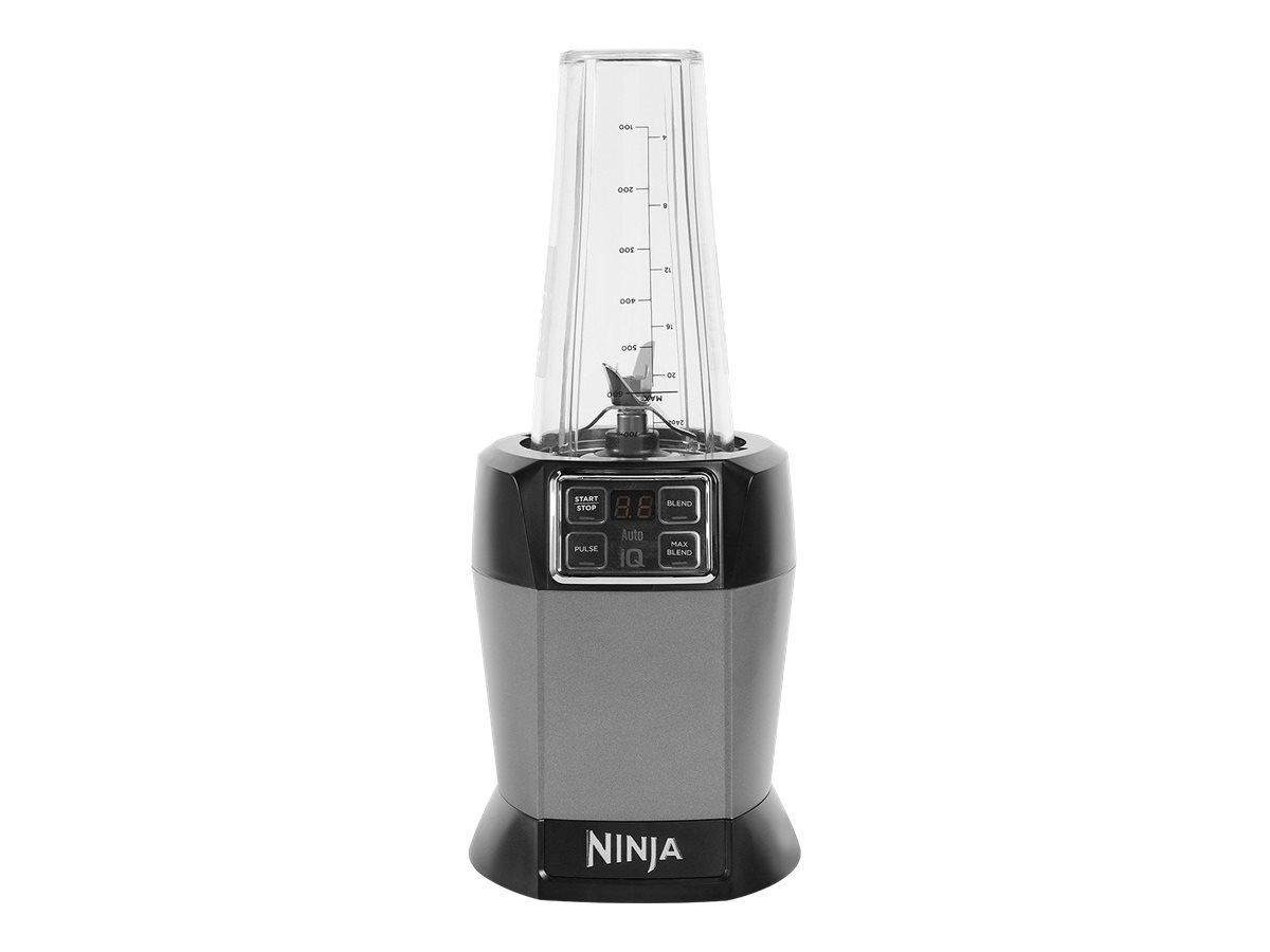 Blender – Ninja BN495EU med 2 Auto?iQ, sort/sølv