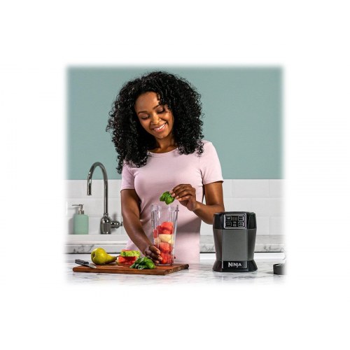 Blender – Ninja BN495EU med 2 Auto?iQ, sort/sølv