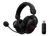 Trådløst gaming headset HyperX Cloud II - sort