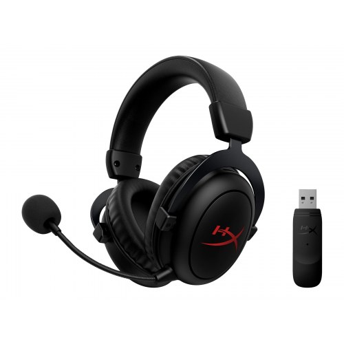 Trådløst gaming headset HyperX Cloud II - sort