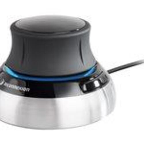 3D mus 3Dconnexion SpaceMouse Compact – kablet, sort/sølv