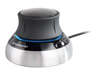 3D mus 3Dconnexion SpaceMouse Compact – kablet, sort/sølv