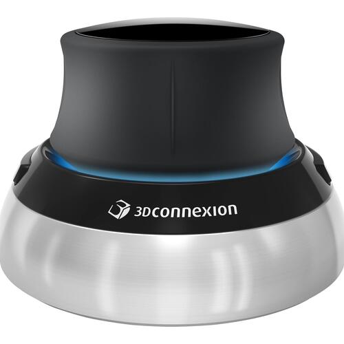 3D mus 3Dconnexion SpaceMouse Compact – kablet, sort/sølv