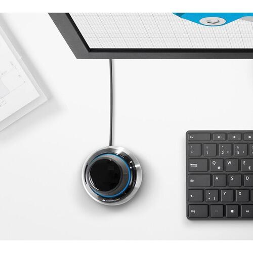 3D mus 3Dconnexion SpaceMouse Compact – kablet, sort/sølv