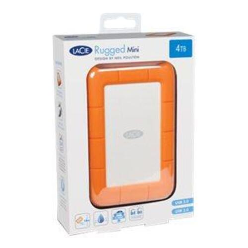 Ekstern harddisk LaCie Rugged Mini 4 TB USB 3.0 (5400 rpm)