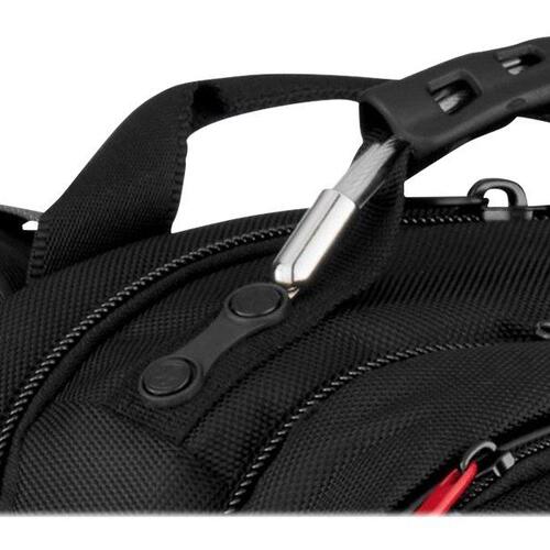 Rygsæk til laptop 17" – Wenger Carbon, sort polyester