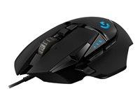 Gaming mus Logitech G502 HERO – optisk, kablet, sort