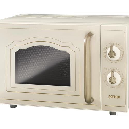 Mikrobølgeovn med grill – Gorenje Classico MO4250CLI, 20 l, elfenben