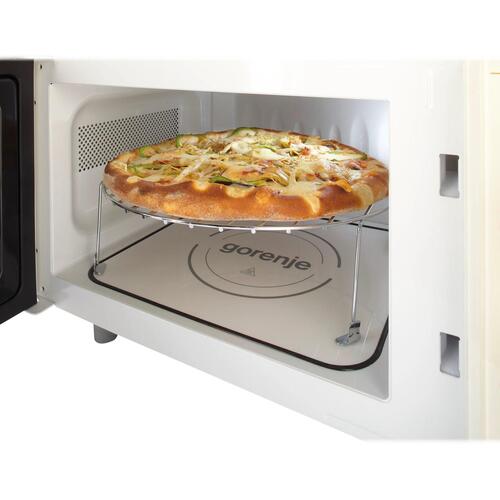 Mikrobølgeovn med grill – Gorenje Classico MO4250CLI, 20 l, elfenben