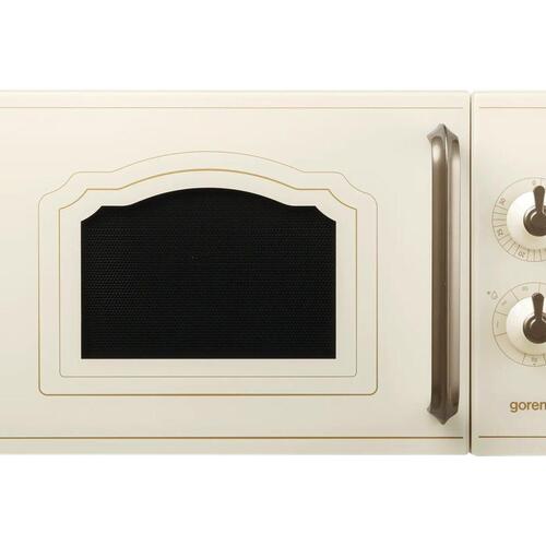 Mikrobølgeovn med grill – Gorenje Classico MO4250CLI, 20 l, elfenben