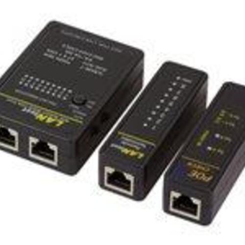 Netværkstester med PoE finder – LogiLink (kobber)