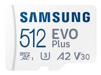 Hukommelseskort microSDXC 512 GB – Samsung EVO Plus (130 MB/s)