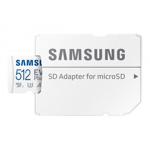 Hukommelseskort microSDXC 512 GB – Samsung EVO Plus (130 MB/s)