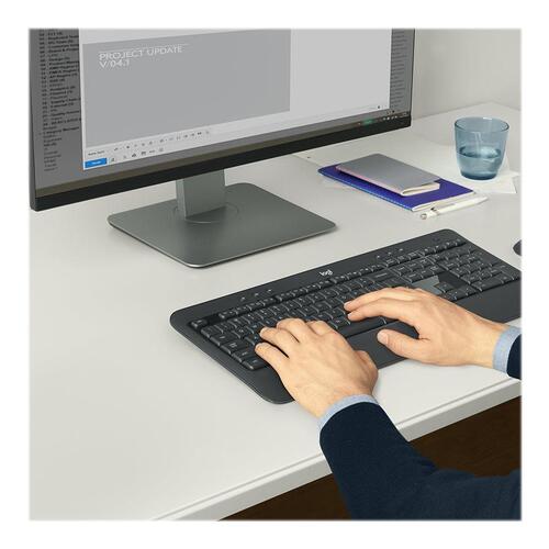 Trådløst tastatur og mus Logitech MK540 Advanced – US International