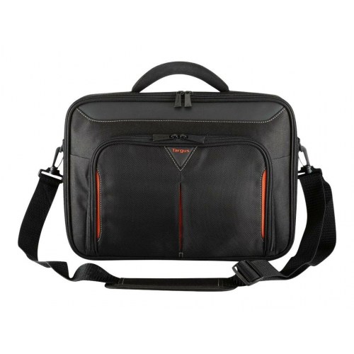 Computertaske Targus Classic+ 15,6" – polyester, sort/rød
