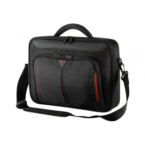 Computertaske Targus Classic+ 15,6" – polyester, sort/rød