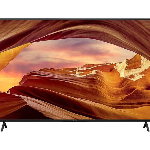 55" 4K UHD TV Sony Bravia KD-55X75WL – hårlinje sort