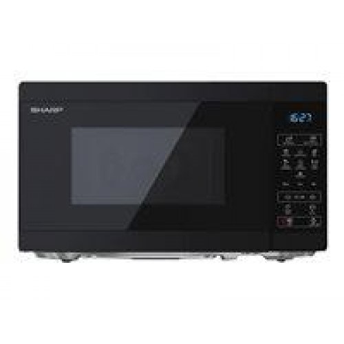 Mikrobølgeovn Sharp 20 l – 800 W – sort (fritstående)