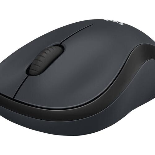 Trådløs mus Logitech M220 Silent – optisk, sort