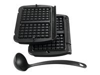 Vaffelplader til grill - Tefal XA724810, sort billede