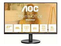 Skærm AOC 27" IPS Full HD 100 Hz med USB?C (27B3CA2) billede