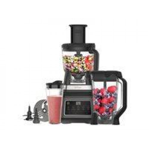 Foodprocessor Ninja Auto-iQ BN800EU 2,1 l – sort/sølv