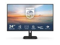 Skærm 24" Philips 24E1N1100A - IPS, Full HD, 100 Hz, HDMI/VGA, indbyggede højttalere billede