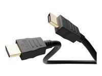 HDMI-kabel Goobay 2 m - HDMI han til han, sort billede
