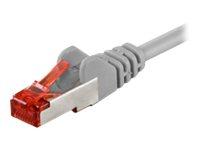 Netværkskabel CAT 6 - Goobay - PiMF, RJ45 han/han, 3 m, grå billede