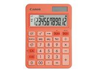 Lommeregner til skrivebord – Canon LS-125KB, 12 cifre, orange