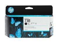 Blækpatron HP 738 sort 130 ml til DesignJet billede