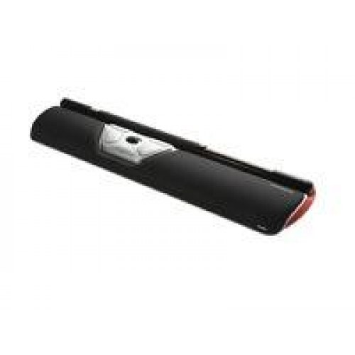 Ergonomisk mus – Contour Design RollerMouse Red, trådløs Bluetooth, sort/sølv