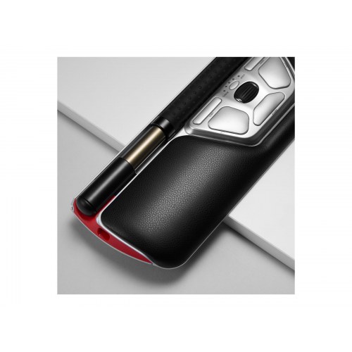 Ergonomisk mus – Contour Design RollerMouse Red, trådløs Bluetooth, sort/sølv