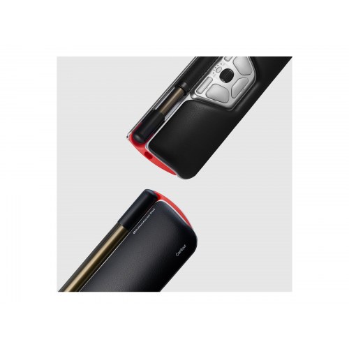 Ergonomisk mus – Contour Design RollerMouse Red, trådløs Bluetooth, sort/sølv