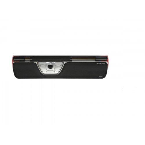 Ergonomisk mus – Contour Design RollerMouse Red, trådløs Bluetooth, sort/sølv