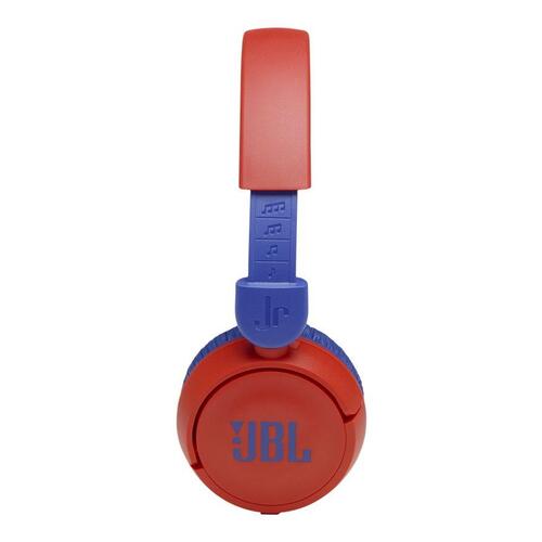 Trådløse hovedtelefoner JBL Jr310BT – blå/rød (på øret)