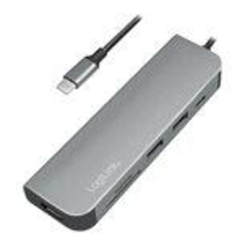 USB-C dockingstation – LogiLink multifunktionshub med HDMI