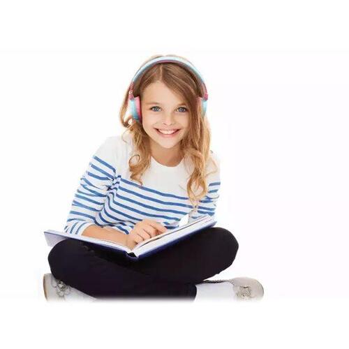 Trådløse hovedtelefoner JBL Jr310BT – blå/lilla (børn)