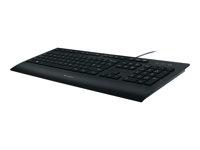 Tastatur med kabel Logitech K280e – US International