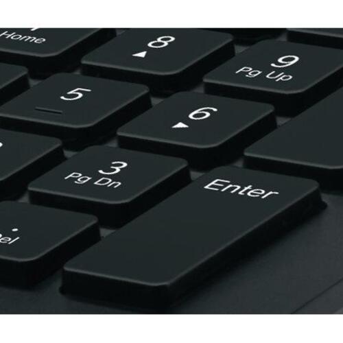 Tastatur med kabel Logitech K280e – US International
