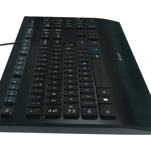 Tastatur med kabel Logitech K280e – US International