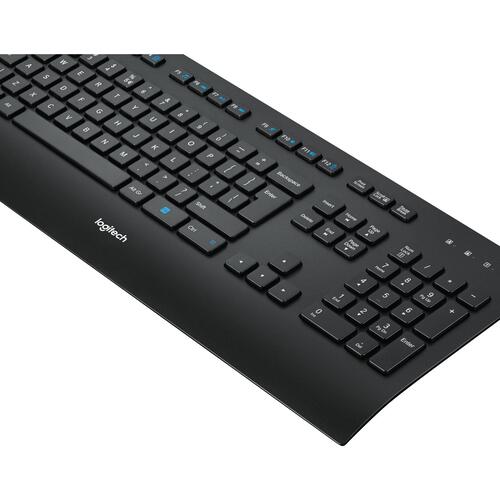 Tastatur med kabel Logitech K280e – US International