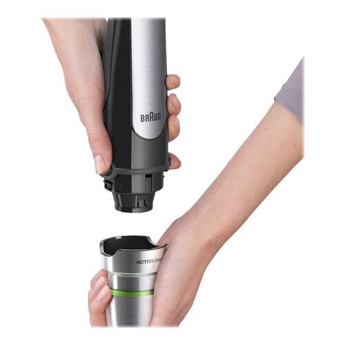 Stavblender Braun Multiquick 7 MQ 7000X – sort/rustfrit stål