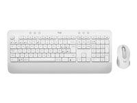 Trådløst tastatur og mus – Logitech Signature MK650 Combo for Business (off?white)