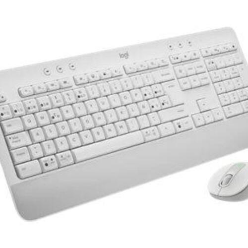 Trådløst tastatur og mus – Logitech Signature MK650 Combo for Business (off?white)