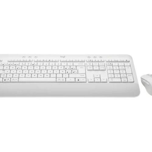 Trådløst tastatur og mus – Logitech Signature MK650 Combo for Business (off?white)