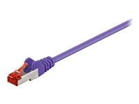 Netværkskabel CAT 6 S/FTP 10 m - Goobay, violet billede