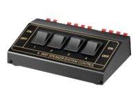 Audio switch 4 porte - Goobay AVS12-4 desktop billede