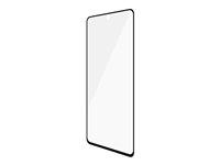 Skærmbeskytter glas PanzerGlass til Samsung Galaxy S21 FE 5G – krystalklar, sort ramme