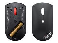 Trådløs mus Lenovo ThinkPad Silent – Bluetooth 5.0, sort